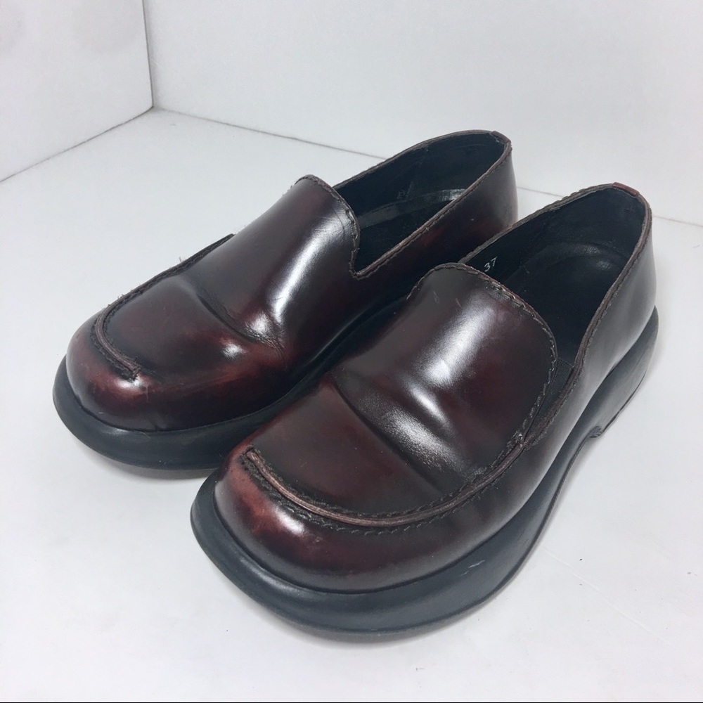 Dansko Oxblood Leather Loafer Made in Portugal